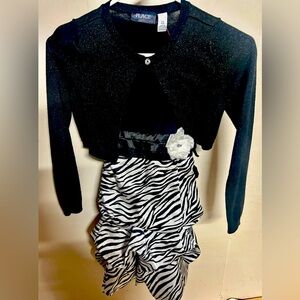 Size 8 dress and sweater